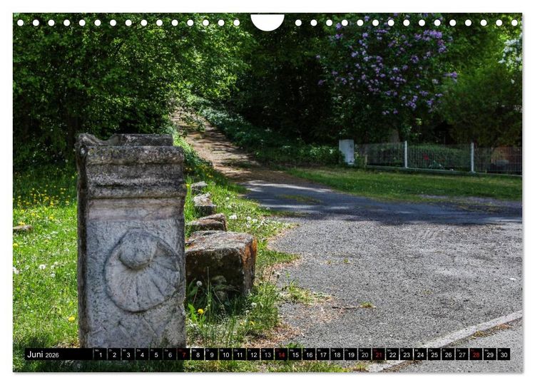 Produktbild: Jakobsweg Steigerwald (Wandkalender 2026 DIN A4 quer), CALVENDO Monatskalender