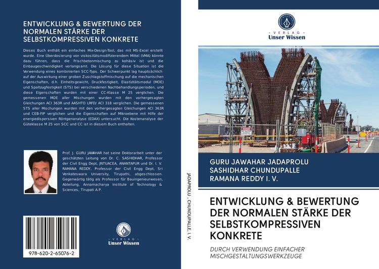Produktbild: Entwicklung & Bewertung der Normalen St&auml;rke der Selbstkompressiven Konkrete