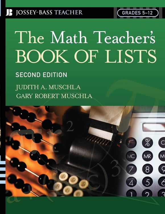 Produktbild: The Math Teacher's Book of Lists