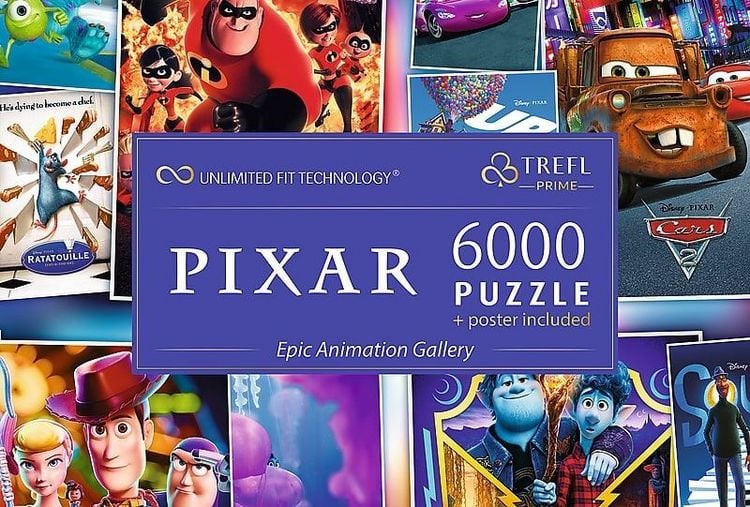Produktbild: UFT Puzzle 6000 - Disney / Pixar Animationsgalerie