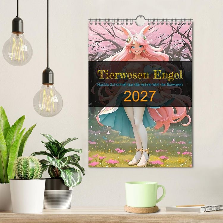 Produktbild: Tierwesen Engel (Wandkalender 2027 DIN A4 hoch), CALVENDO Monatskalender