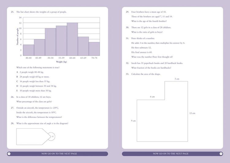 Produktbild: 11+ Maths Practice Papers Book 1