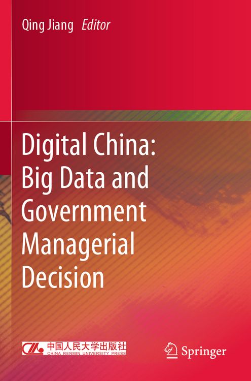 Produktbild: Digital China: Big Data and Government Managerial Decision