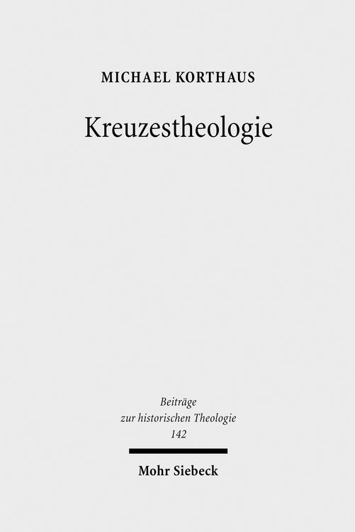Produktbild: Kreuzestheologie