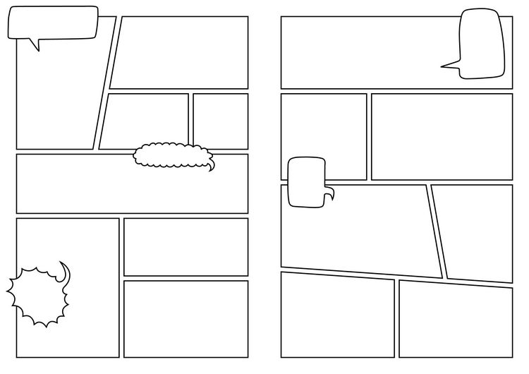 Produktbild: Mein Manga &ndash; Das Blanko-Zeichenbuch