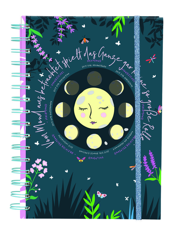 Produktbild: Basically it's magic Notizbuch Moonchild