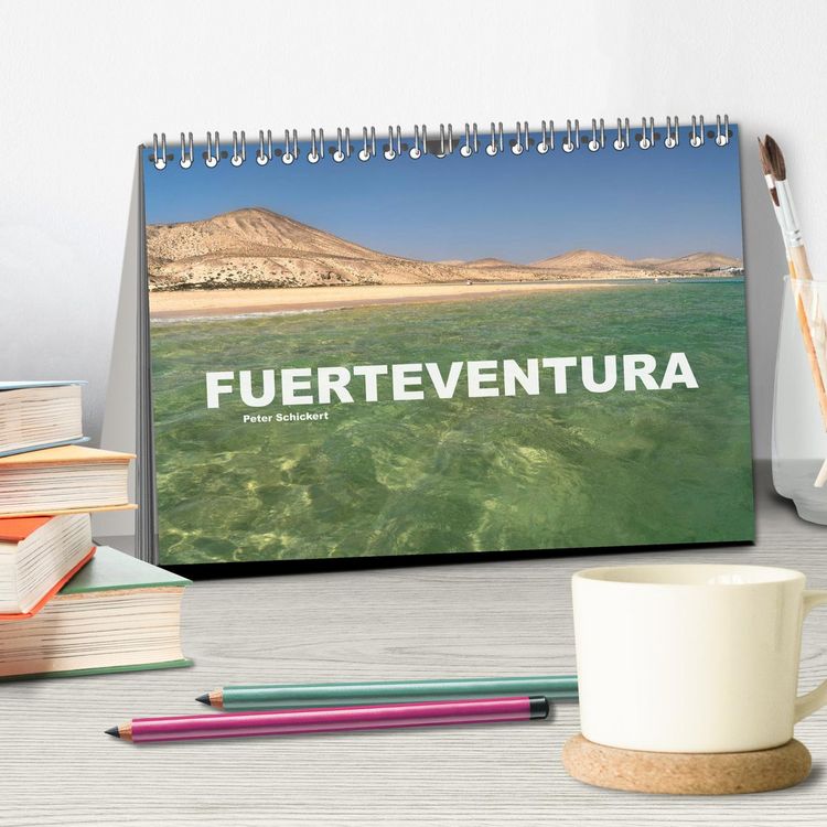 Produktbild: Fuerteventura (Tischkalender 2026 DIN A5 quer), CALVENDO Monatskalender