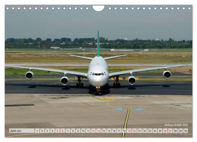 Produktbild: Airliners - Face to Face (Wandkalender 2027 DIN A4 quer), CALVENDO Monatskalender