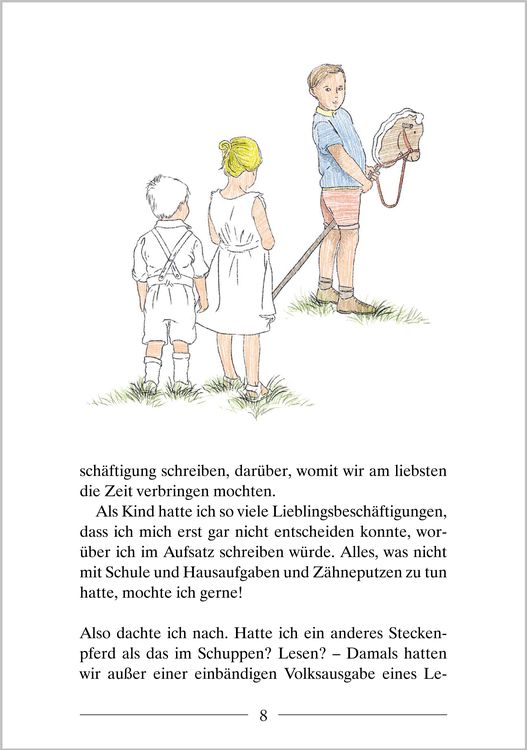 Produktbild: Die sch&ouml;nsten Steckenpferd-Geschichten aus fr&uuml;heren Tagen. Vorlese-Geschichten f&uuml;r Senioren mit Demenz.