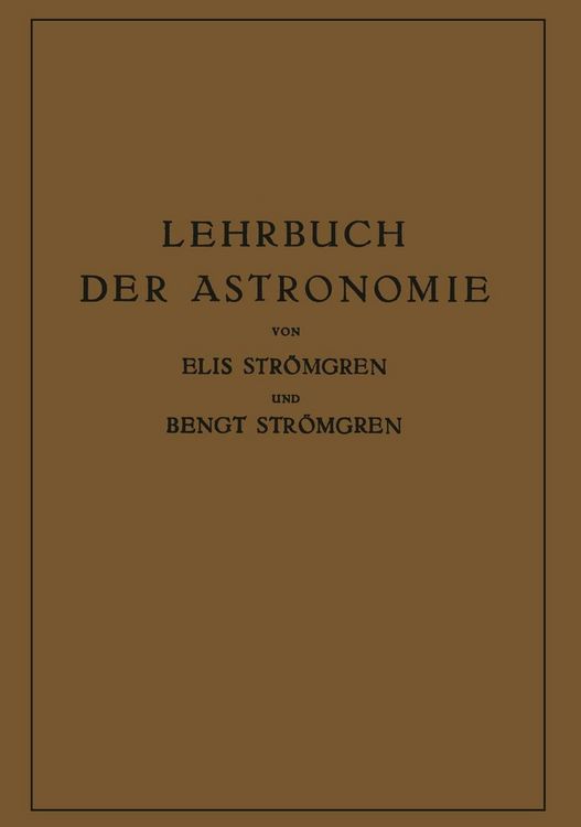 Produktbild: Lehrbuch der Astronomie