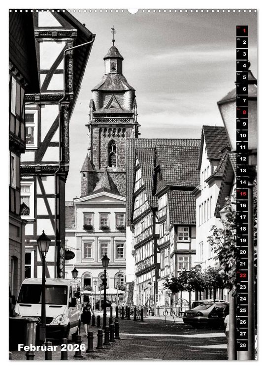 Produktbild: Ein Blick auf Bad Wildungen (Wandkalender 2026 DIN A2 hoch), CALVENDO Monatskalender