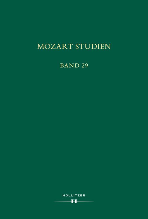 Produktbild: Mozart Studien Band 29