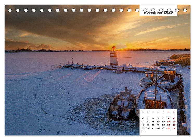 Produktbild: R&uuml;gen Panorama (Tischkalender 2026 DIN A5 quer), CALVENDO Monatskalender