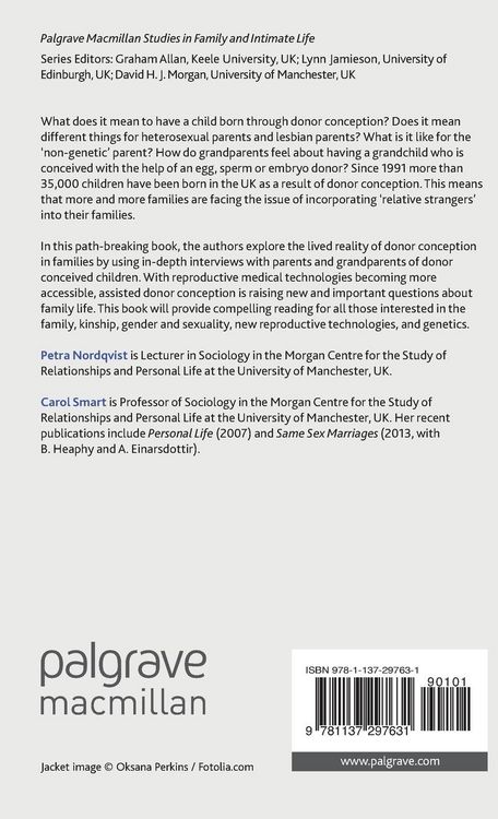 Produktbild: Relative Strangers: Family Life, Genes and Donor Conception