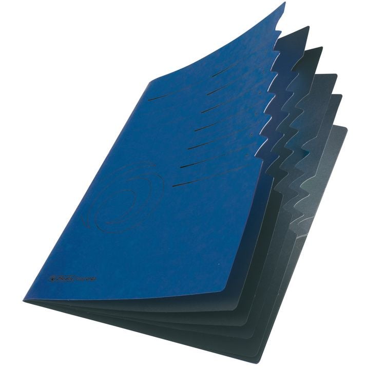 Produktbild: Herlitz Ordnungsmappe Register 1-7 blau