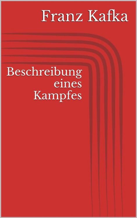 Produktbild: Beschreibung eines Kampfes