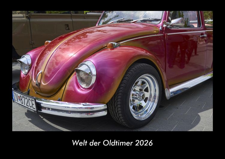Produktbild: Welt der Oldtimer 2026 Fotokalender DIN A3