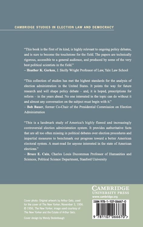 Produktbild: The Measure of American Elections