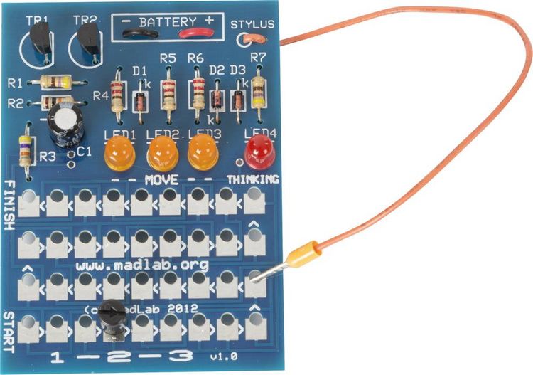 Produktbild: Whadda WSG102 Logik-Denkspiel Ausf&uuml;hrung (Bausatz/Baustein): Bausatz 9V