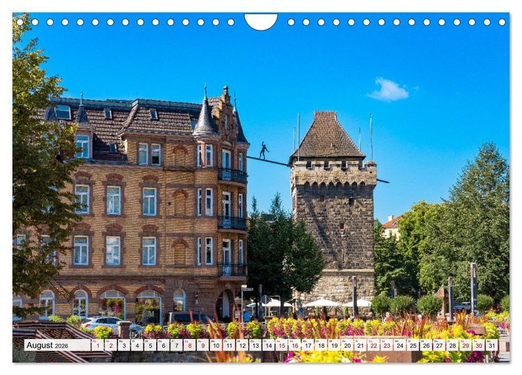 Produktbild: Ein Spaziergang durch Esslingen (Wandkalender 2026 DIN A4 quer), CALVENDO Monatskalender