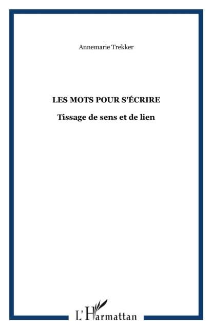 Produktbild: Mots pour s'ecrire