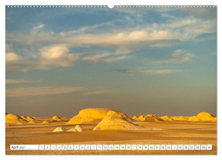 Produktbild: &Auml;gypten - die Weisse W&uuml;ste (Wandkalender 2027 DIN A2 quer), CALVENDO Monatskalender