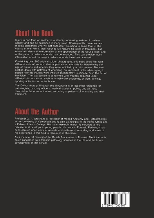 Produktbild: Colour Atlas of Wounds and Wounding