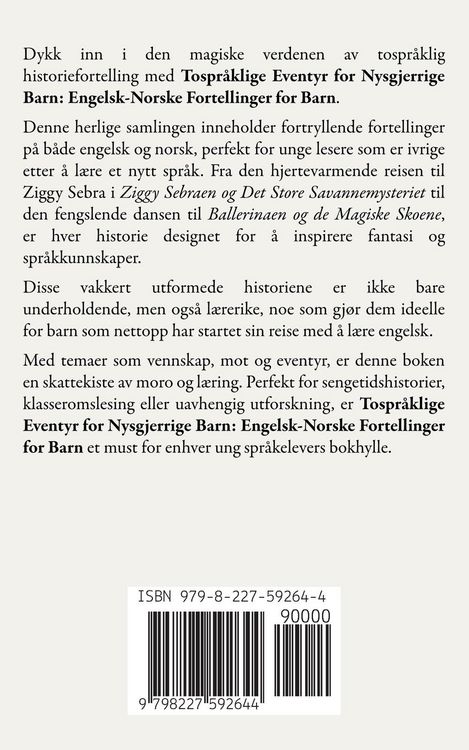 Produktbild: Tospr&aring;klige Eventyr for Nysgjerrige Barn