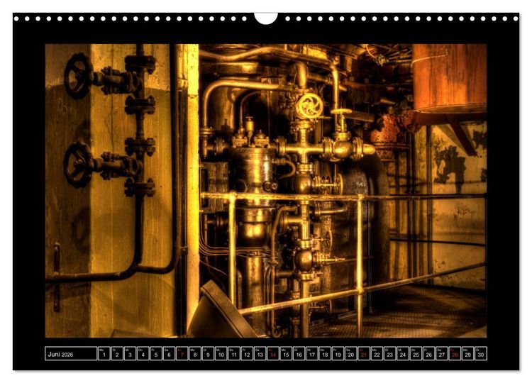 Produktbild: Rost - Quer durch's Ruhrgebiet (Wandkalender 2026 DIN A3 quer), CALVENDO Monatskalender
