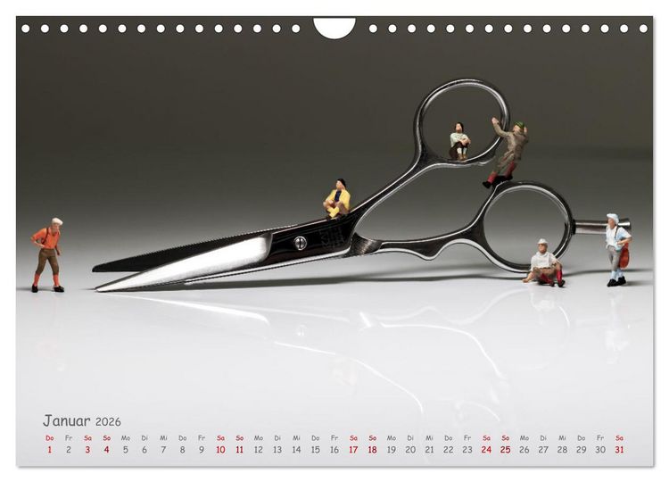 Produktbild: Hair-liche Zeiten (Wandkalender 2026 DIN A4 quer), CALVENDO Monatskalender