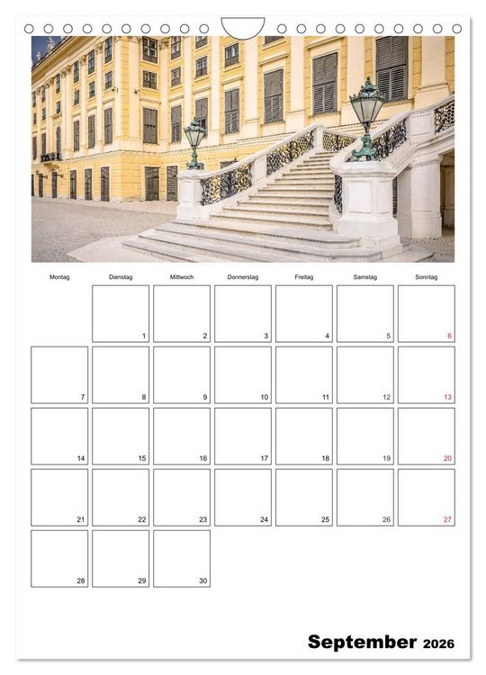 Produktbild: Mein Wien. Juwel an der Donau (Wandkalender 2026 DIN A4 hoch), CALVENDO Monatskalender