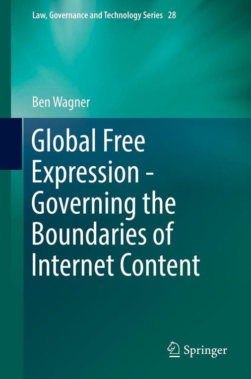 Produktbild: Global Free Expression - Governing the Boundaries of Internet Content