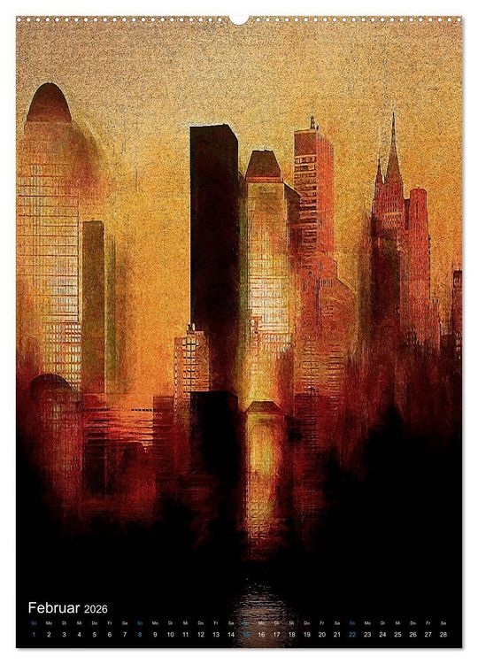 Produktbild: Moderne Zeiten (hochwertiger Premium Wandkalender 2026 DIN A2 hoch), Kunstdruck in Hochglanz