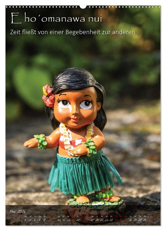 Produktbild: Hula Dancer - Hawaiianische Weisheiten (hochwertiger Premium Wandkalender 2026 DIN A2 hoch), Kunstdruck in Hochglanz