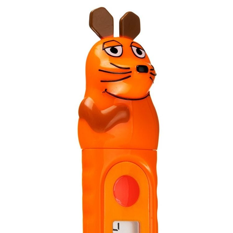 Produktbild: Bresser 10238 - DieMaus, Kinder-Fieberthermometer im Maus-3D-Design, digital, wasserdicht