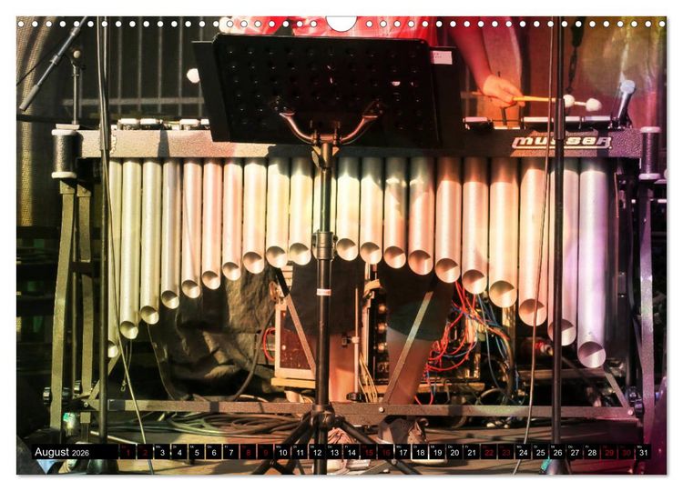 Produktbild: Percussion - Rhythmus im Blut (Wandkalender 2026 DIN A3 quer), CALVENDO Monatskalender