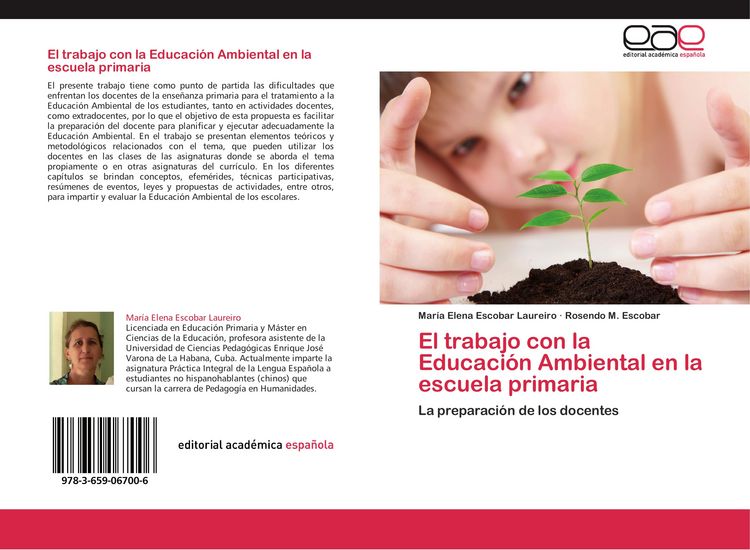 Produktbild: El trabajo con la Educaci&oacute;n Ambiental en la escuela primaria