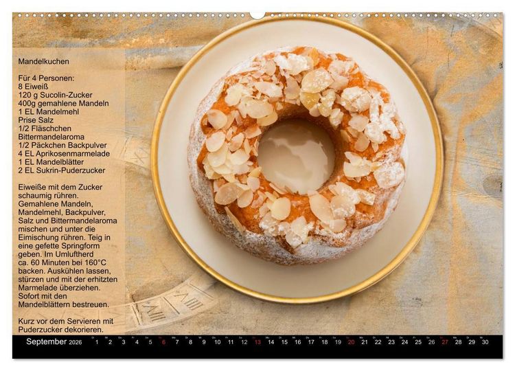 Produktbild: Low Carb - Leichte Rezepte f&uuml;r jeden Tag (hochwertiger Premium Wandkalender 2026 DIN A2 quer), Kunstdruck in Hochglanz