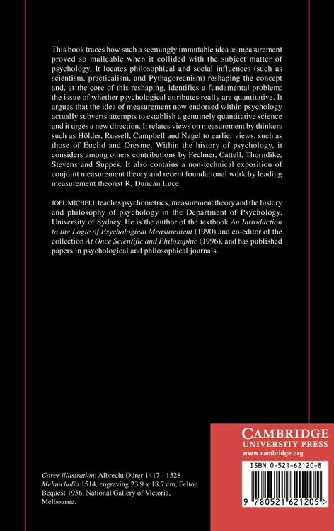 Produktbild: Measurement in Psychology
