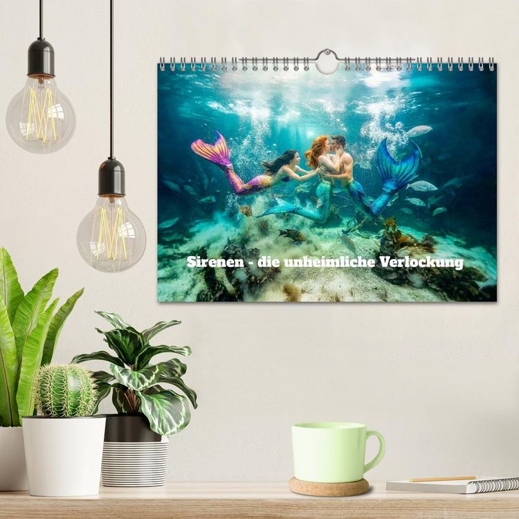 Produktbild: Sirenen - die unheimliche Verlockung (Wandkalender 2027 DIN A4 quer), CALVENDO Monatskalender