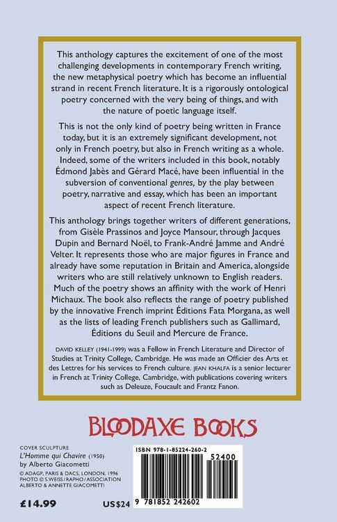 Produktbild: The New French Poetry