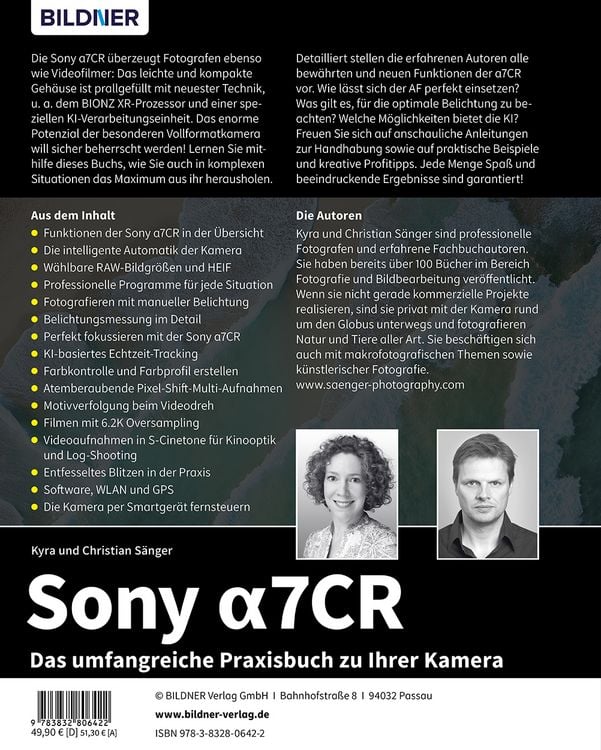Produktbild: Sony alpha 7CR: Das umfangreiche Praxisbuch zu Ihrer Profi-Kamera