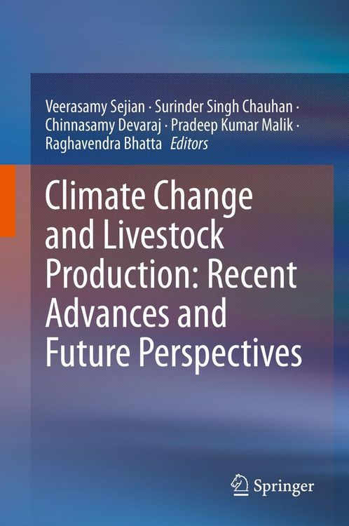 Produktbild: Climate Change and Livestock Production: Recent Advances and Future Perspectives