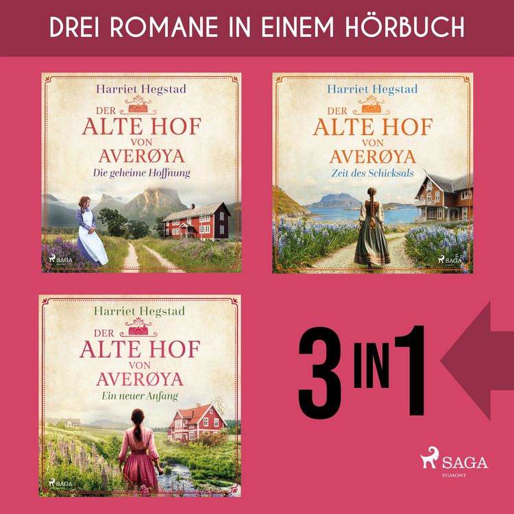 Produktbild: Der alte Hof von Aver&oslash;ya: Die geheime Hoffnung, Zeit des Schicksals & Ein neuer Anfang 