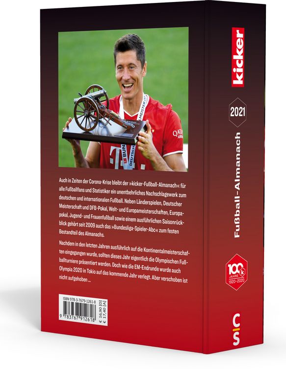 Produktbild: Kicker Fu&szlig;ball-Almanach 2021