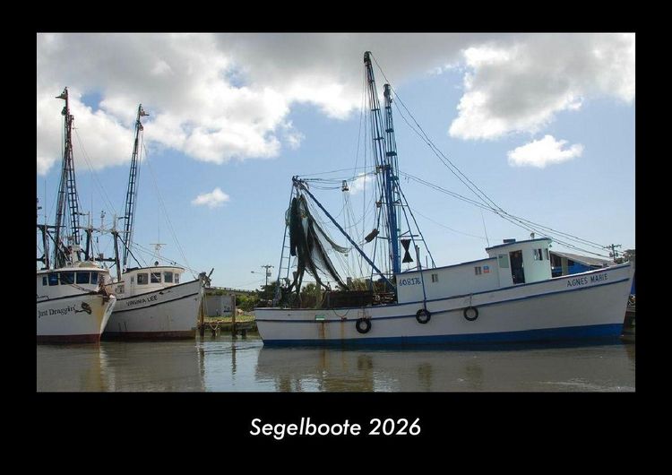 Produktbild: Segelboote 2026 Fotokalender DIN A3