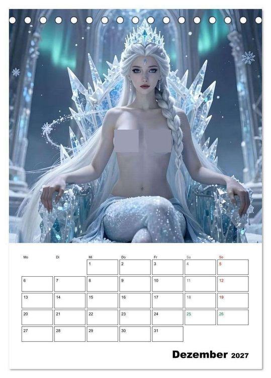 Produktbild: Mystische Engel (Tischkalender 2027 DIN A5 hoch), CALVENDO Monatskalender