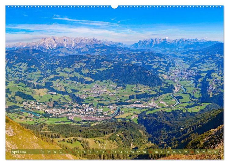 Produktbild: Es flie&szlig;t die Salzach (Wandkalender 2026 DIN A2 quer), CALVENDO Monatskalender