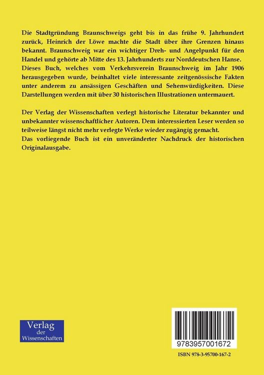 Produktbild: Historischer F&uuml;hrer durch die Stadt Braunschweig