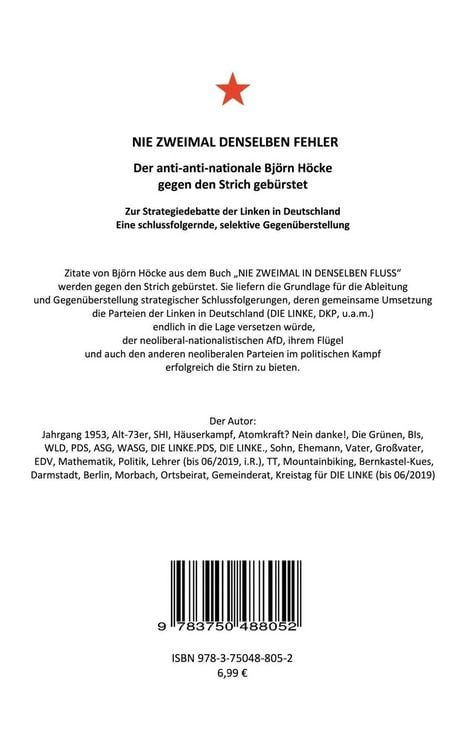 Produktbild: Nie zweimal denselben Fehler